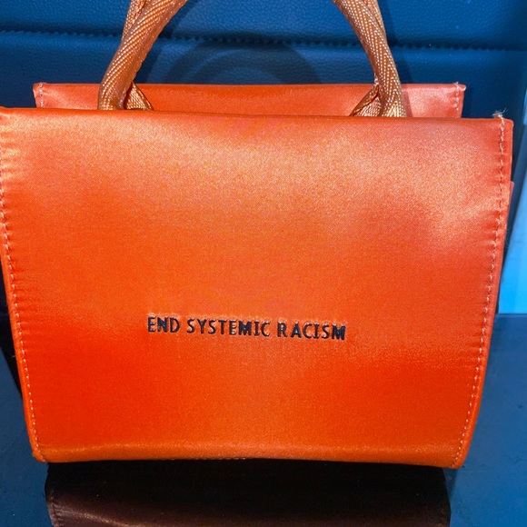 Brandon Blackwood ESR Tote- Orange Satin - Picture 3 of 6